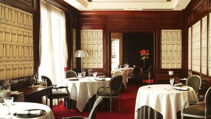 Closeup of Interior in Resturant